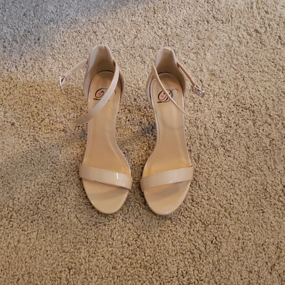 Nude stilettos